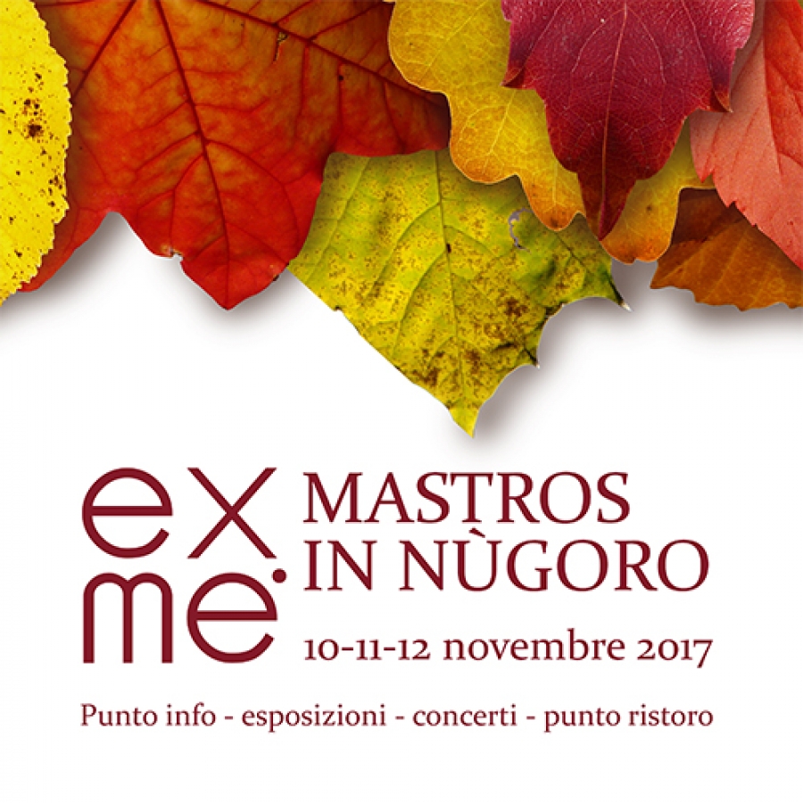 MASTROS IN NUGORO ALL'EXME'  PUNTO INFO - ESPOSIZIONI - CONCERTI - PUNTO  RISTORO - ExMè