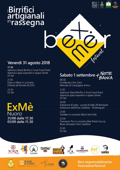 Ritorna a Nuoro l&#039;ExMè Beer Festival con degustazioni, musica e tanto divertimento!